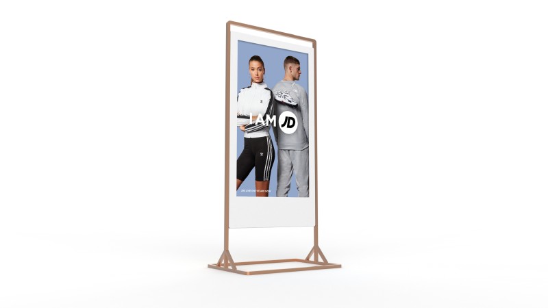 Allsee LHDS43HD7 Superslim Freestanding Double-Sided Digital Poster 43" - Image 6